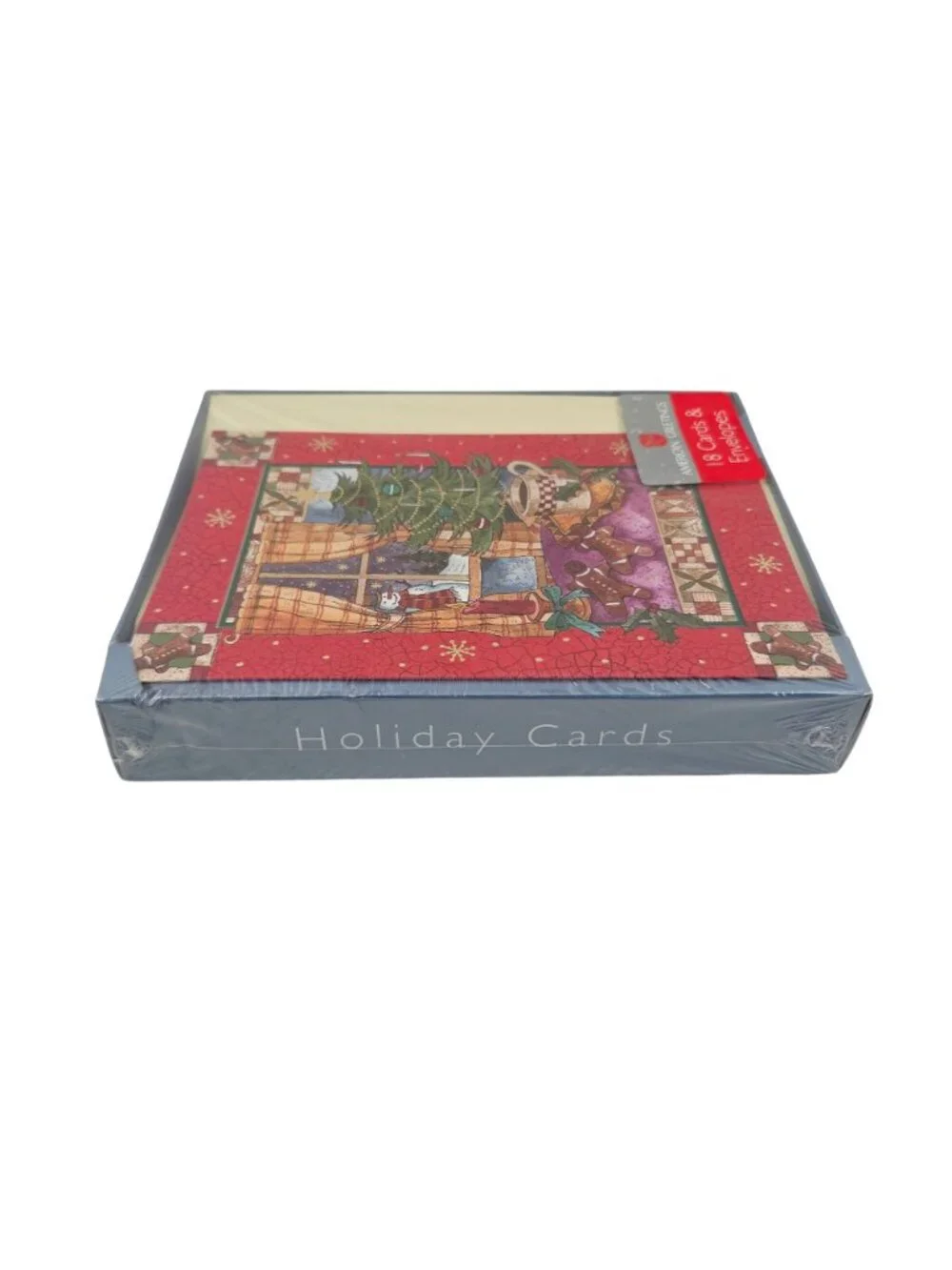 American Greetings 18 Christmas Cards Factory Sealed Country Style Holiday